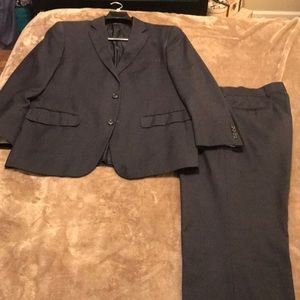 Van Heusen Navy Blue 2-piece Suit